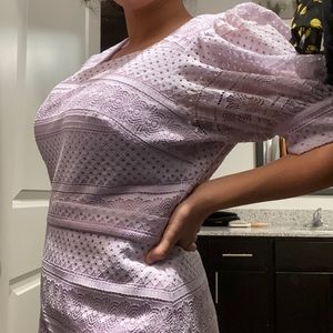 Rachel Parcell lavender dress